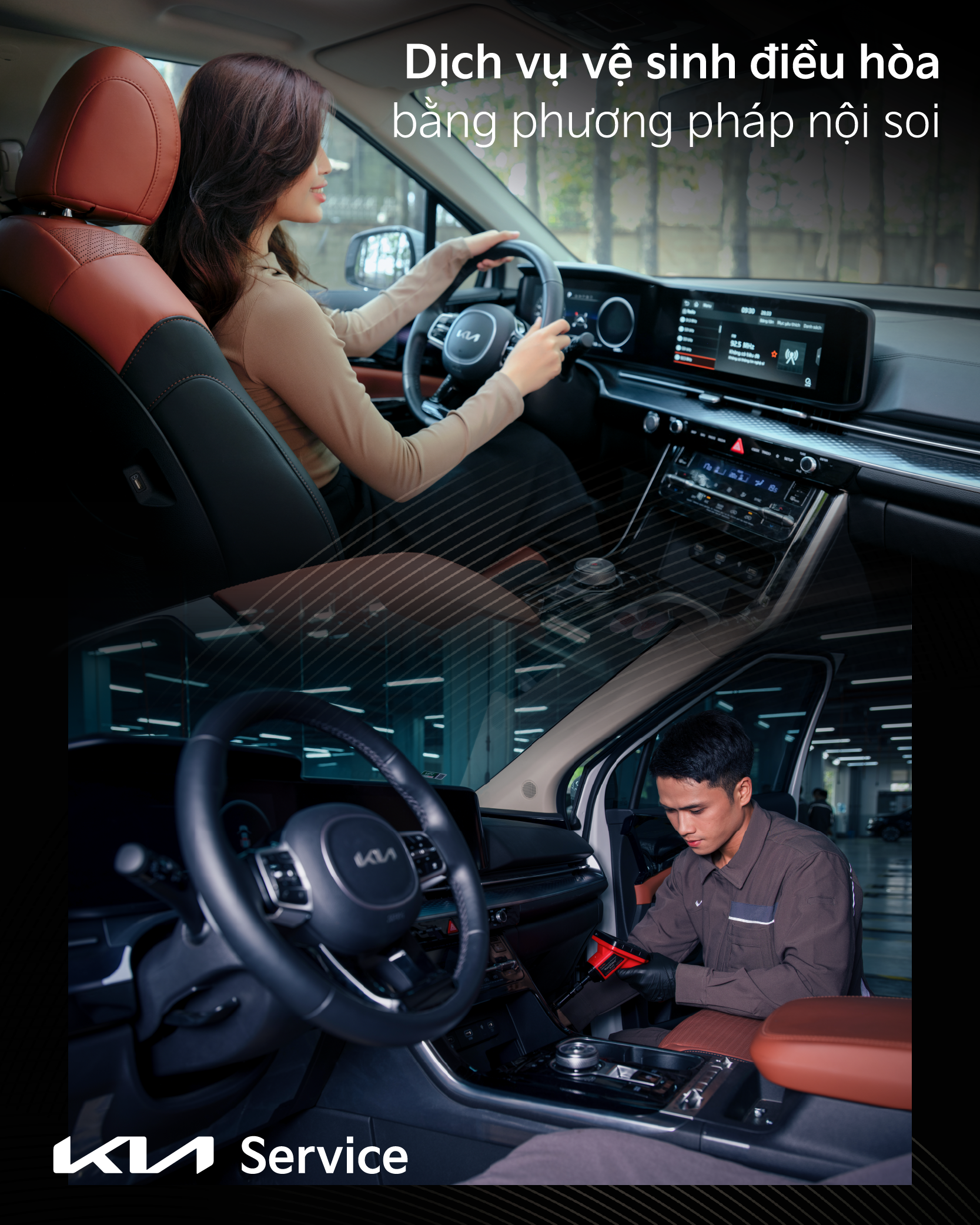 TRẢ LẠI KHÔNG KHÍ TRONG LÀNH TRONG KHOANG LÁI